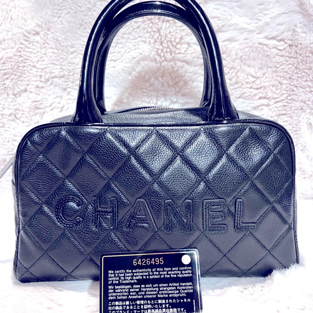 Authentic Chanel Boston bag